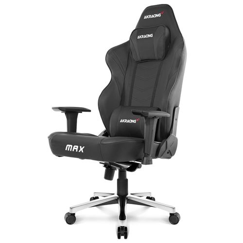 Chaise Gaming Ak Racing Série Masters Max Noir