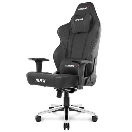 Chaise Gaming AkRacing Série Masters Max Noir