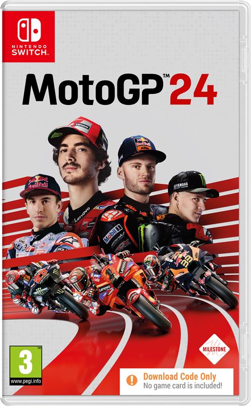 Acheter MotoGP 24 Code in a box Nintendo Switch État correct - 43,38 € MotoGP 24 Code in a box Nintendo Switch État correct - Koch Media reconditionné disponible sur Fnac