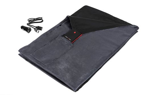 Plaid nomade chauffant Astoria sur batterie