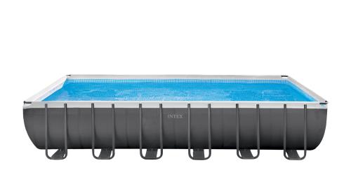 INTEX Piscine tubulaire  ultra silver 7.32 x 3.66 x 1.32 m