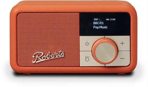 Roberts Revival Petite - DAB draagbare radio - pop-oranje