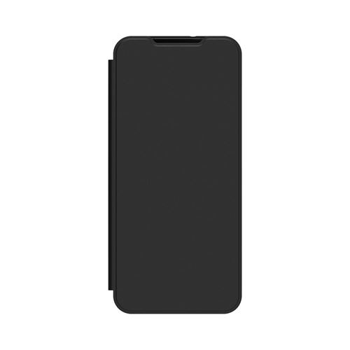 Samsung GP-FWA326AMA - Flip cover voor mobiele telefoon - polyurethaan, polycarbonaat - zwart - slank ontwerp - voor Galaxy A32 5G