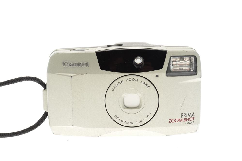 Appareil Photo Argentique Zoom – Avec Filtre, Argenté, état Correct