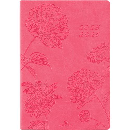 Agenda Scolaire Semainier Oberthur 2023 2024 25 Pefc S/S Summerside Rose