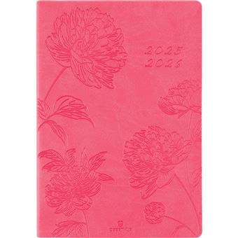 Agenda scolaire semainier Oberthur 2023 2024 25 PEFC S/S Summerside Rose