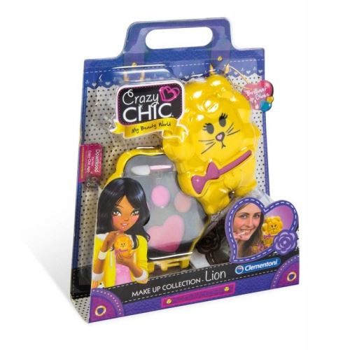 Mini palette de maquillage Clementoni Crazy chic Lion