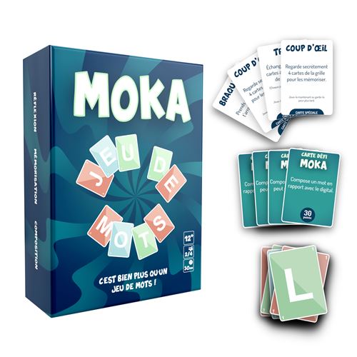 Boite de Jeu d’ambiance Gigamic Moka Le jeu de mots