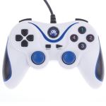 Manette PS3 filaire Freaks and Geeks Blanc