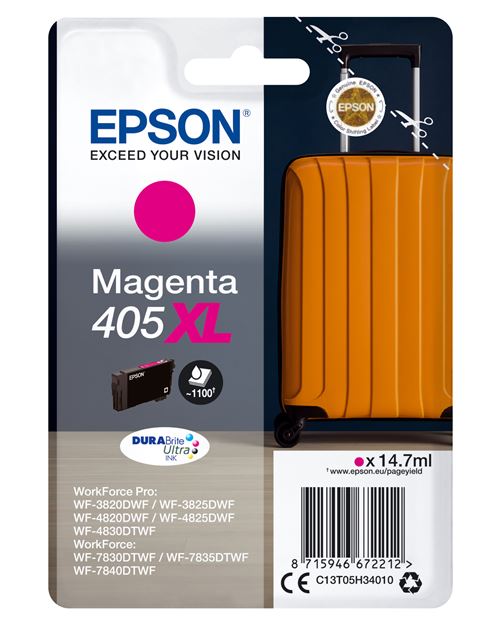 Cartouche d encre Epson Valise magenta XL