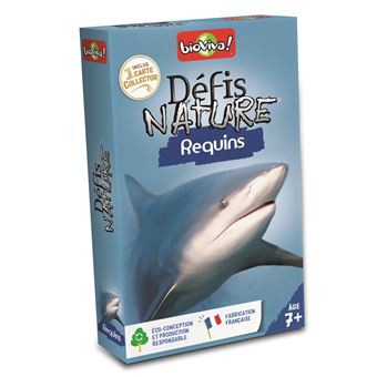 Jeu de défis Bioviva Défis Nature Requins