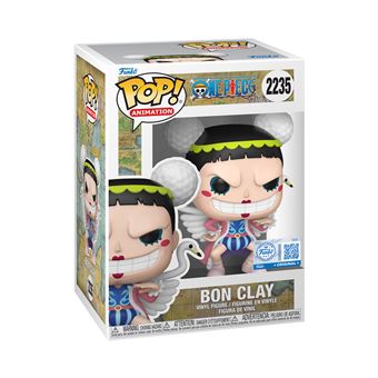 Figurine Funko Pop Animation One Piece Bon Clay with Chase Modèle aléatoire - 1