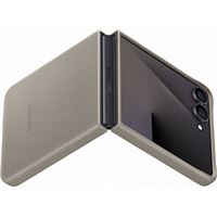 Coque premium Taupe pour Samsung Galaxy Z Flip 7