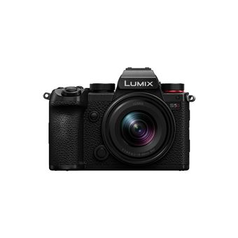 Appareil photo Hybride Plein Format Panasonic Lumix S5D Noir + optique 18-40 f 4.5-6,3