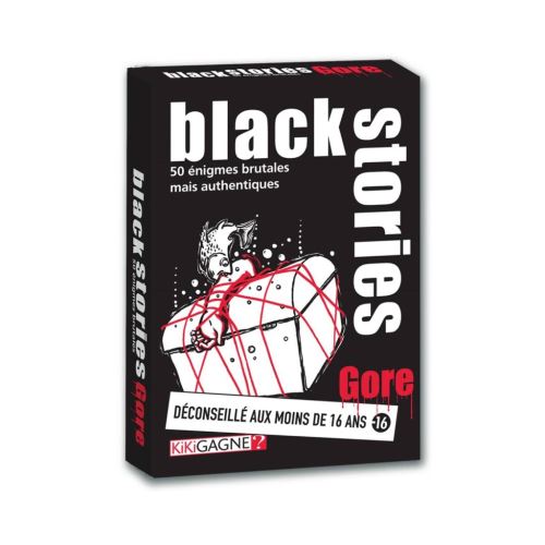 IELLO Jeu de soci&eacute;t&eacute;  Black Stories Gore 