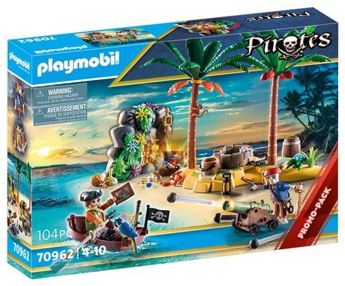 Playmobil Pirates 70962 Ilôt Des Pirates