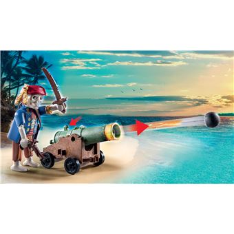 Playmobil - Pirates 71254 Starter Pack Pirate et Barque