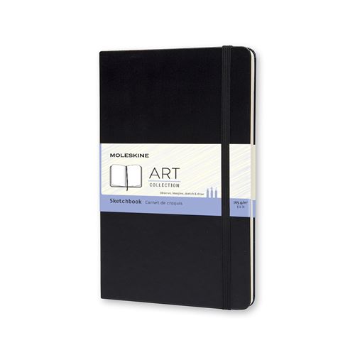 Moleskine Carnet De Croquis - Grand Format - Couverture Rigide Noire