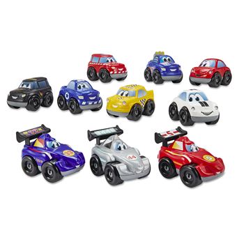 Jeu de construction Ecoiffier Coffret 10 véhicules Fast Car