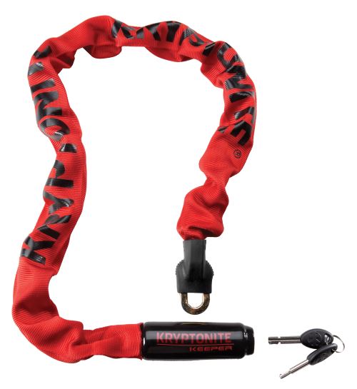 Antivol Kryptonite Chaîne Keeper 785 85 cm Niveau de sécurité 5/10 Rouge