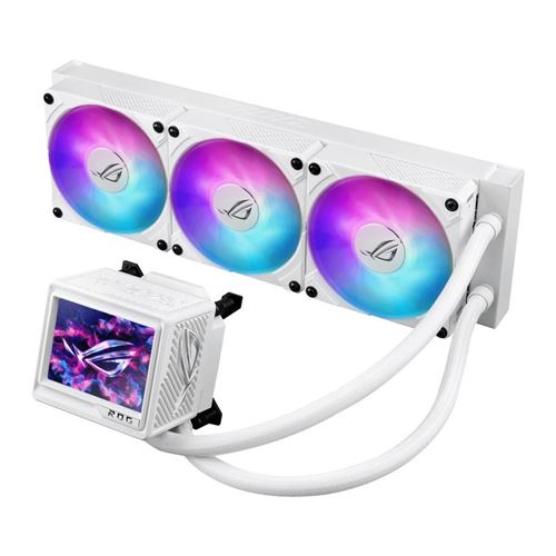 Kit Watercooling CPU ASUS ROG RYUJIN III 360 ARGB blanc
