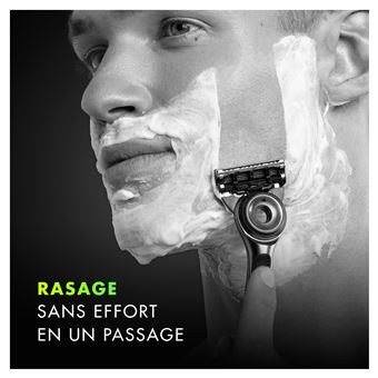 Rasoir Gillette Labs avec Barre Exfoliante Gris