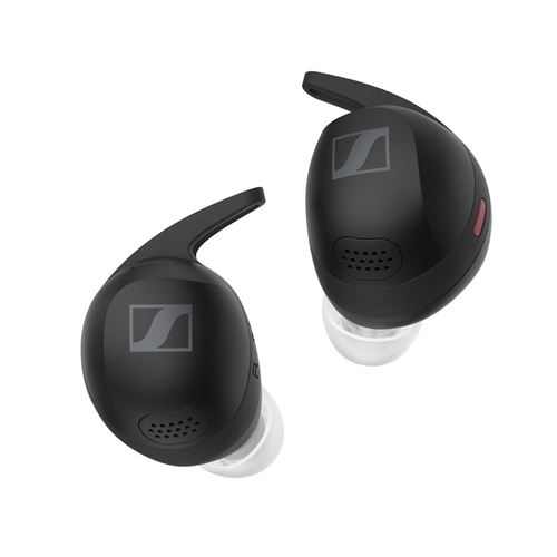 Sennheiser Noir Ecouteurs Intra-Auriculaires Sans Fil Bluetooth Momentum Sport Avec Réduction De Bruit