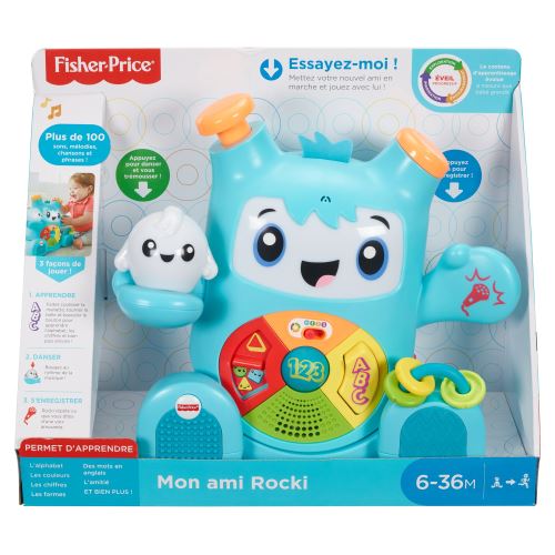 Fisher Price Jeu D’eveil Mon Ami Rocki