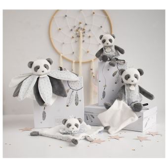 Panda Attrape Rêve Doudou et Compagnie Pantin 26 cm