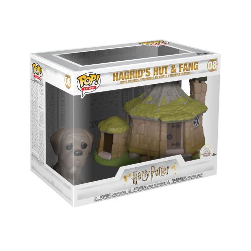 Figurine Funko Pop Town Harry Potter Hagrid's Hut with Fang