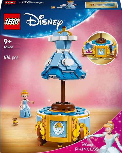 LEGO® Disney Princess 43266 La robe de Cendrillon