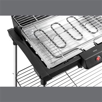 Barbecue électrique Proline BBQF2000 2000 W Noir et Inox