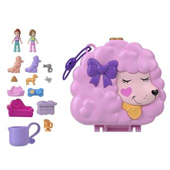 Coffret figurines Mattel Caniche au spa Polly Pocket