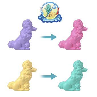 Coffret figurines Mattel Caniche au spa Polly Pocket