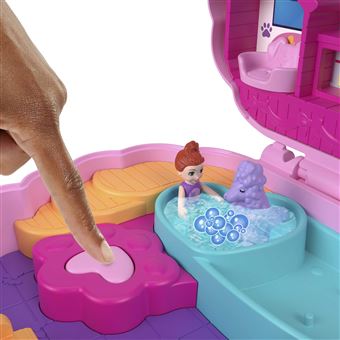 Coffret figurines Mattel Caniche au spa Polly Pocket