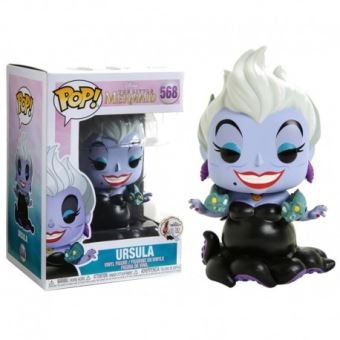 La Petite Sirène - Figurine POP! Ursula w/ Eels 9 cm