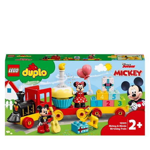 LEGO® DUPLO® Disney 10941 Le Train d’Anniversaire de Mickey et Minnie