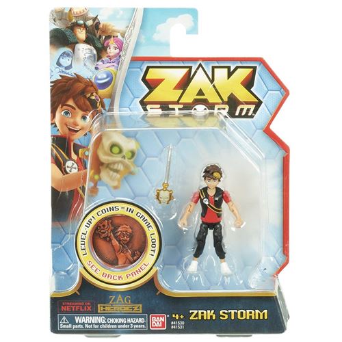 Figurine Zak Storm Bandai 8 cm