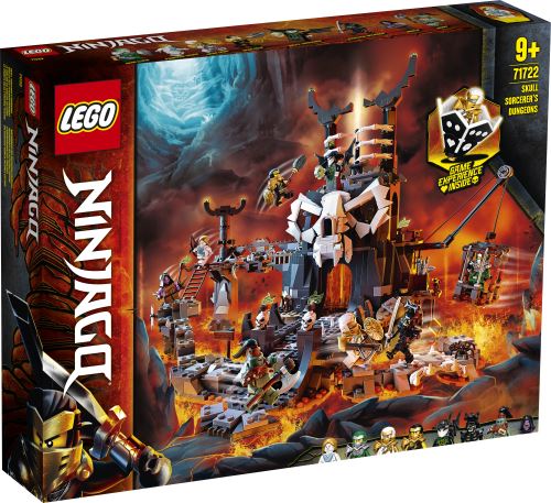 Lego-Le Donjon Du Sorcier Au Crâne Ninjago Jeux De Construction, 71722, Multicolore