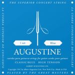 Jeu de cordes guitare classique Augustine Standard Bleu Tirant Fort