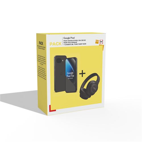 Pack Pixel 6 3 5G Double SIM + Casque arceau circum aural sans fil Bluetooth JBL Tune 720BT