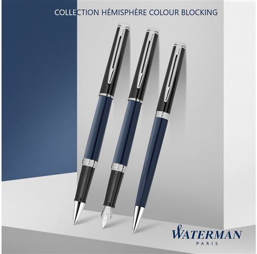 Stylos plume Waterman avec cartouche de rechange en blister - Papeterie
