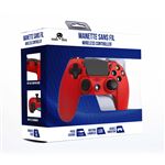 Manette sans fil Freaks And Geeks avec prise Jack pour PS4 Rouge