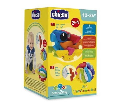Chicco Balle à Construire 2 en 1 - Boîte 10 pièces