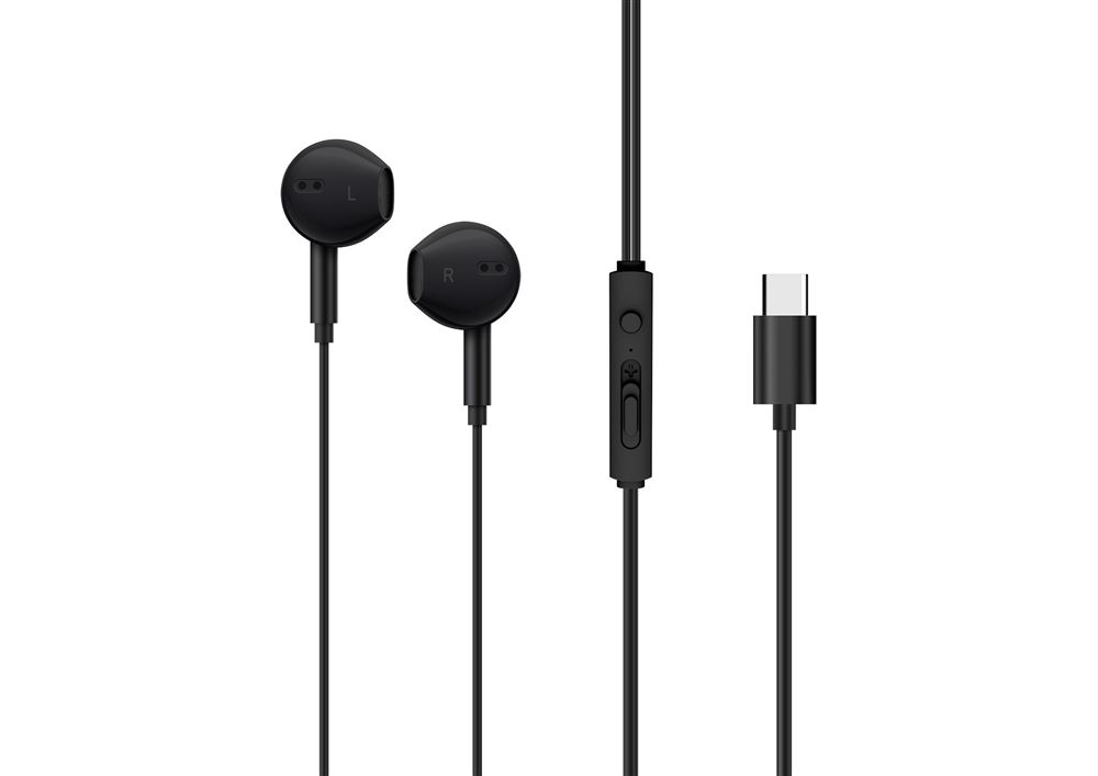 Écouteurs Filaire intra-auriculaire USB-C Noir avec Micro - Fairplay -  Français