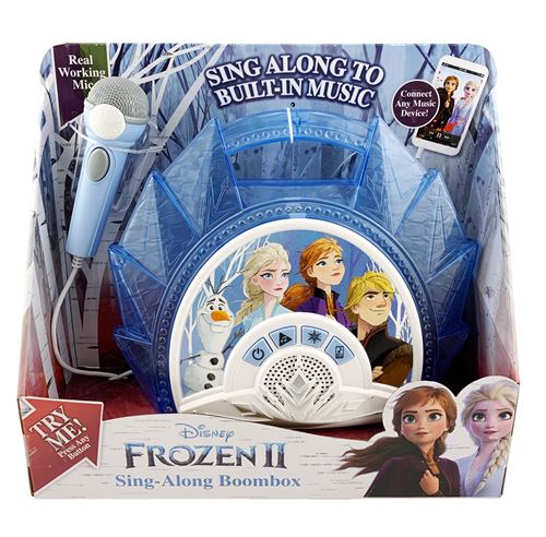 Karaoké La Reine Des Neiges II Disney Avec Microphone