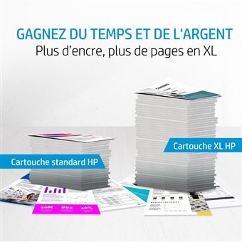 COMETE - HP 301 - 2 Cartouches d'encre compatibles avec HP 301 - 1 Noir + 1  Couleur - Marque française - La Poste