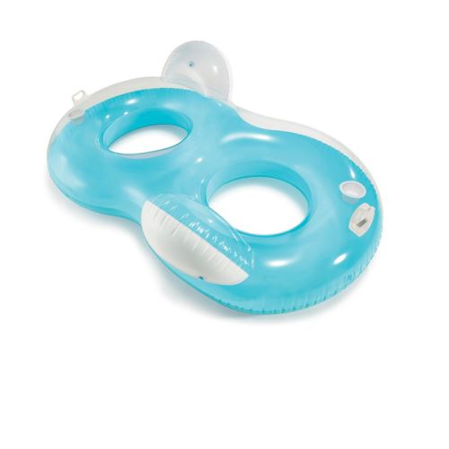 INTEX 56800EU Double Pillow-Back Lounge Schwimmring 198x117cm Zweisitzer