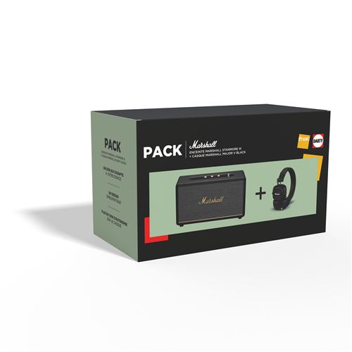 Pack Bluetooth Stanmore III + Casque supra auriculaire sans fil Bluetooth Major IV