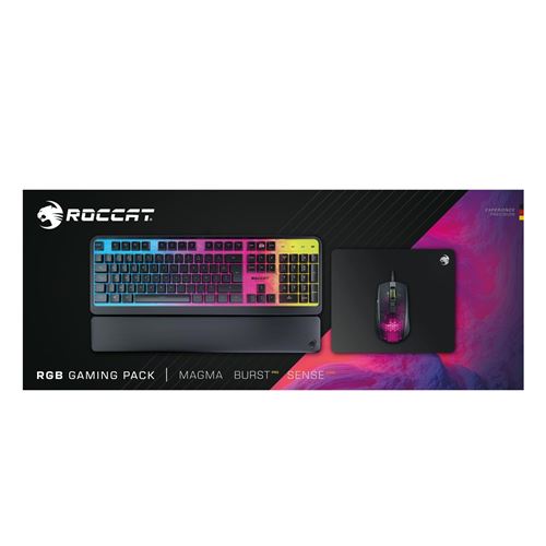 ROCCAT Pro Pack - Pack clavier souris - Garantie 3 ans LDLC